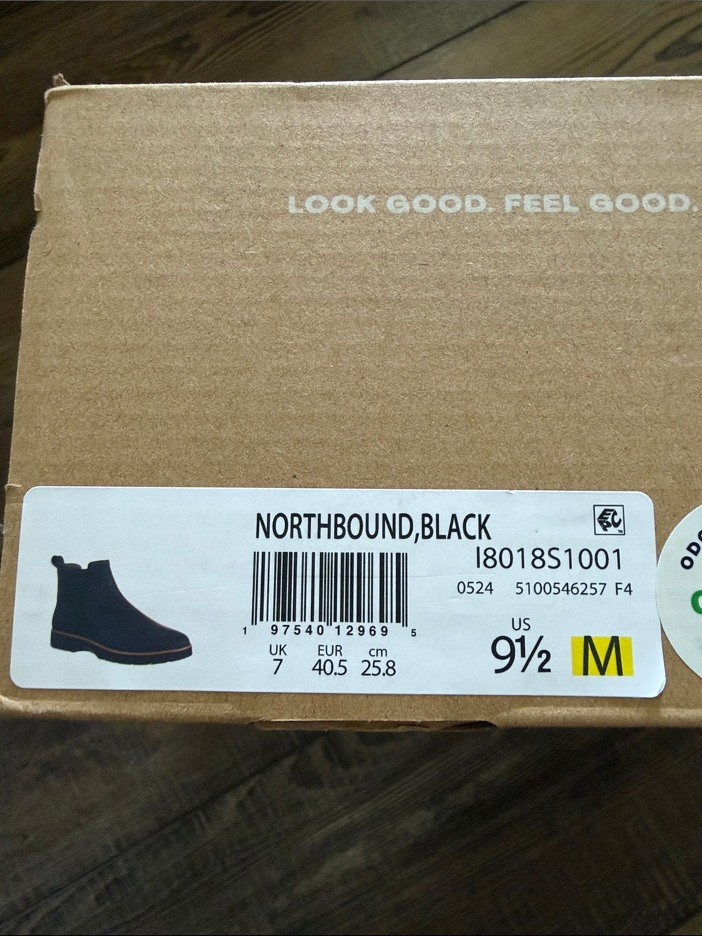 Dr. Scholl's Women’s Black Chelsea Ankle Boots with Tan Accent Size 9.5 - Picture 10 of 10